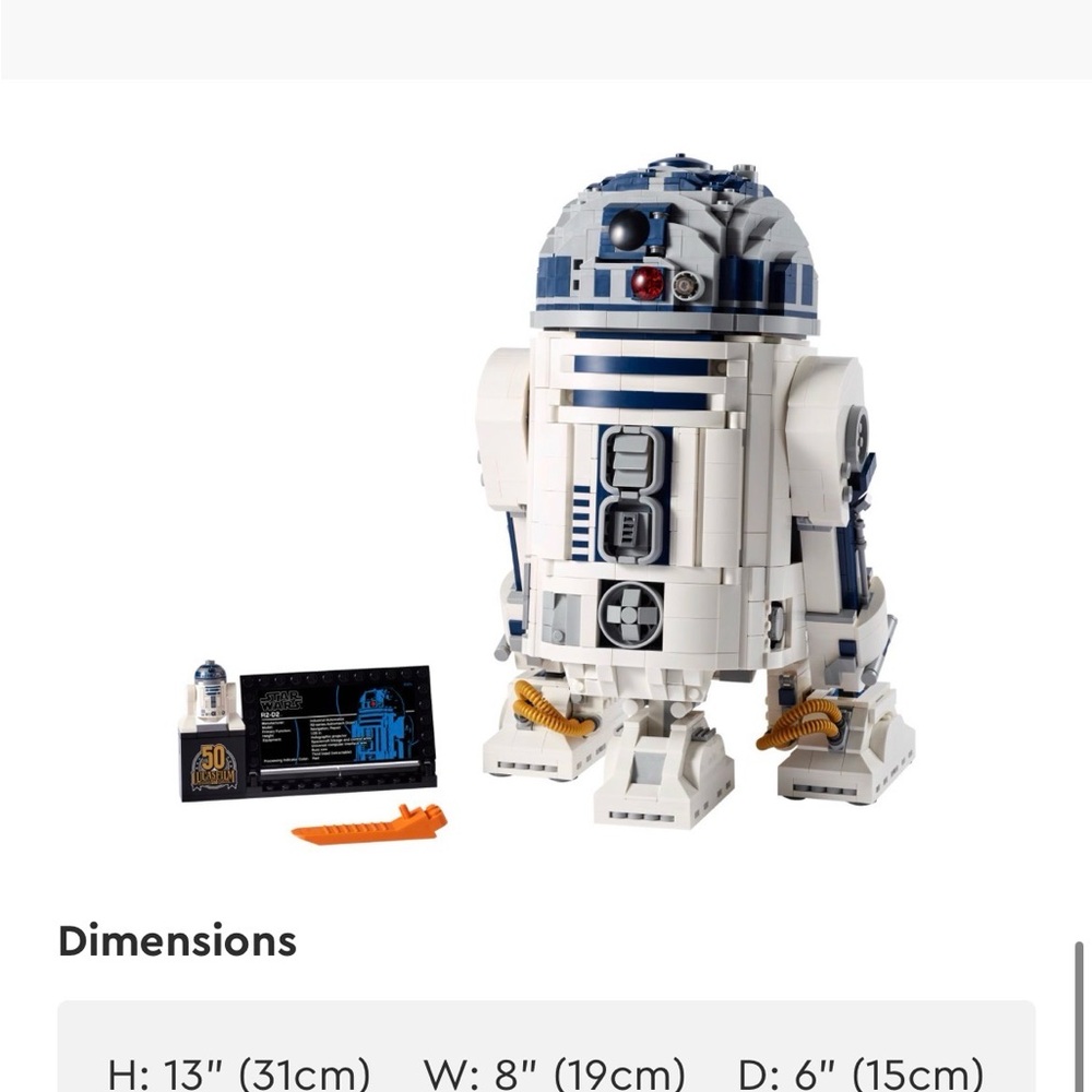 LEGO Star Wars R2-D2 Set- 75308- New In Box - Picture 8 of 9